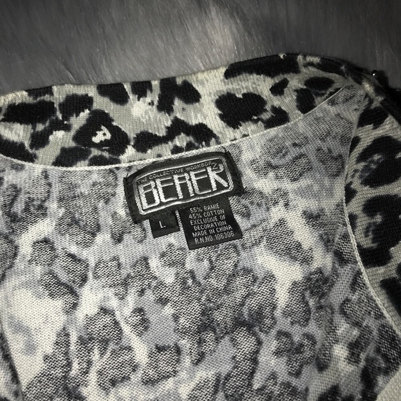 Berek Jeweled Leopard Print Jacket - Picture 4 of 4